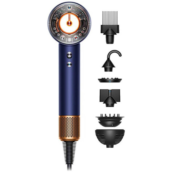 Фен Dyson Supersonic HD16 Nural Curly+Coily Prussian Blue/Rich Copper EU (122701-01) (Уценка)