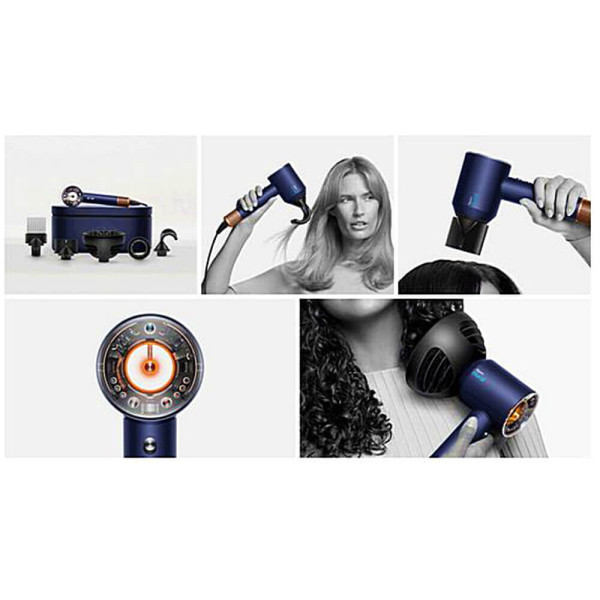 Фен Dyson Supersonic HD16 Nural Curly+Coily Prussian Blue/Rich Copper EU (122701-01) (Уценка)