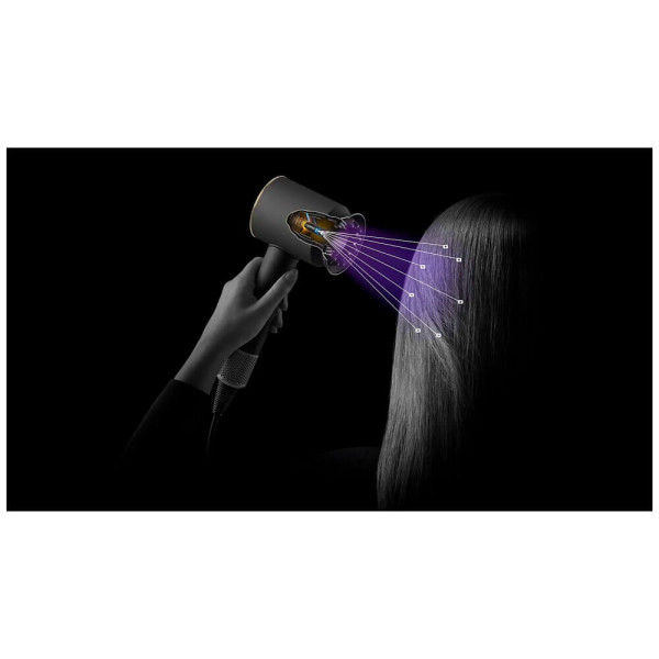 Фен Dyson Supersonic HD16 Nural Hair Dryer Curly+Coily Amber Silk (143709-01) ГАРАНТИЯ 3 мес.