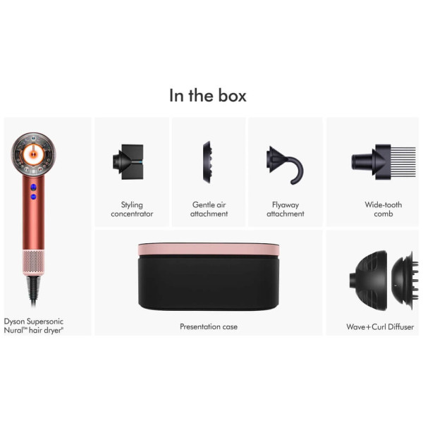 Фен Dyson Supersonic HD16 Nural Strawberry Bronze/Blush Pink EU (561725-01) ГАРАНТИЯ 12 мес.