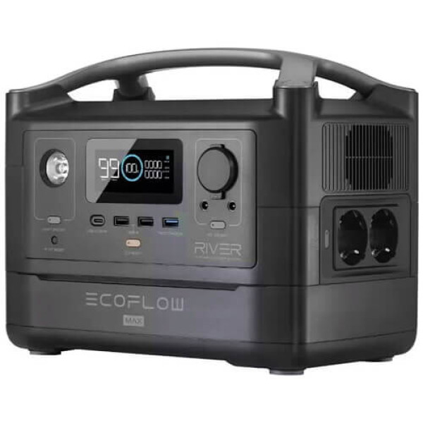 Зарядная станция EcoFlow RIVER Max (EFRIVER600MAX-EU, PB930425) ГАРАНТИЯ 12 мес.