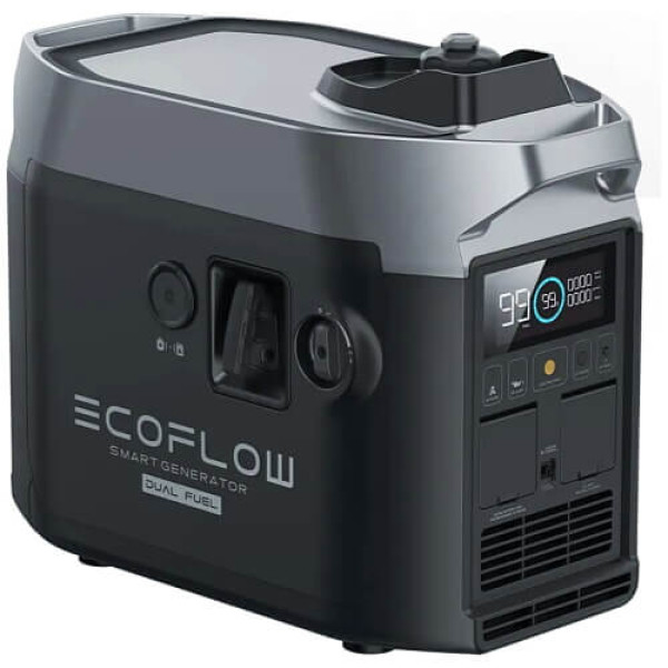 Инверторный комбинированный генератор (газ-бензин) EcoFlow Smart Generator Dual Fuel