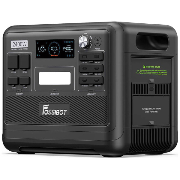 Зарядная станция Fossibot F2400 ГАРАНТИЯ 12 мес.