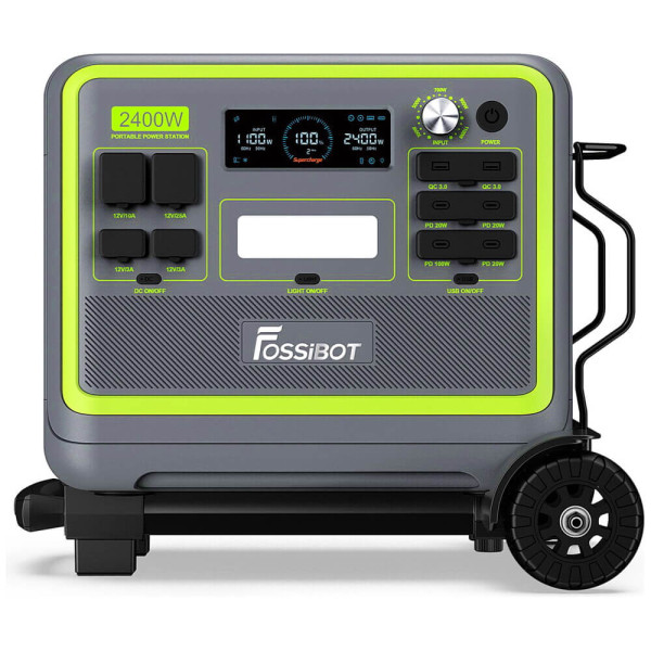 Зарядная станция Fossibot F2400 Green ГАРАНТИЯ 12 мес.