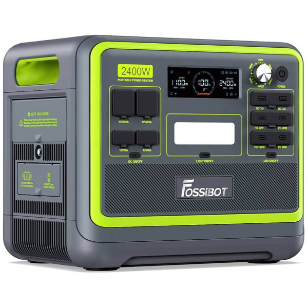 Зарядная станция Fossibot F2400 Green