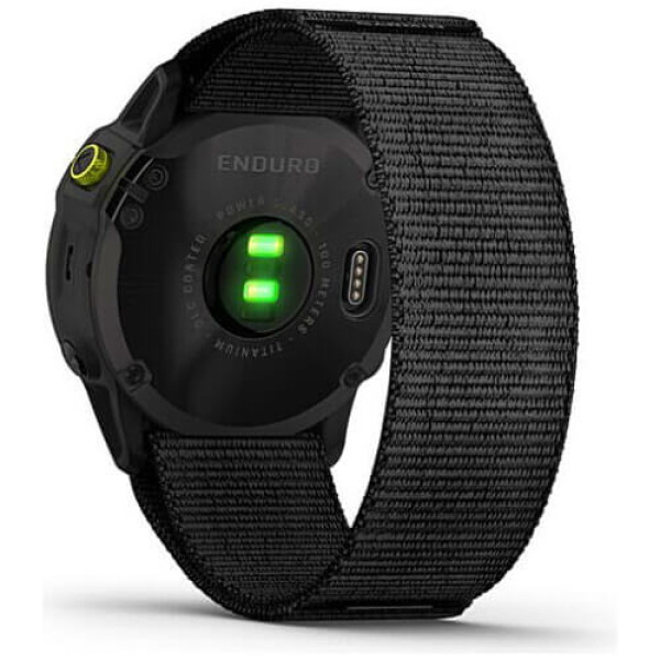 Смарт-часы Garmin Enduro Carbon Gray Titanium with Black UltraFit Nylon Strap (010-02408-01/11) ГАРАНТИЯ 12 мес.