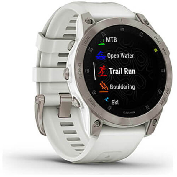 Смарт-часы Garmin Epix Gen 2 Sapphire White Titanium (010-02582-20/21) ГАРАНТИЯ 12 мес.