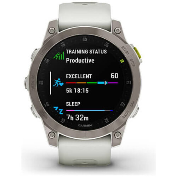 Смарт-часы Garmin Epix Gen 2 Sapphire White Titanium (010-02582-20/21) ГАРАНТИЯ 12 мес.