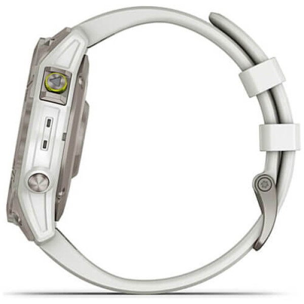 Смарт-часы Garmin Epix Gen 2 Sapphire White Titanium (010-02582-20/21) ГАРАНТИЯ 12 мес.