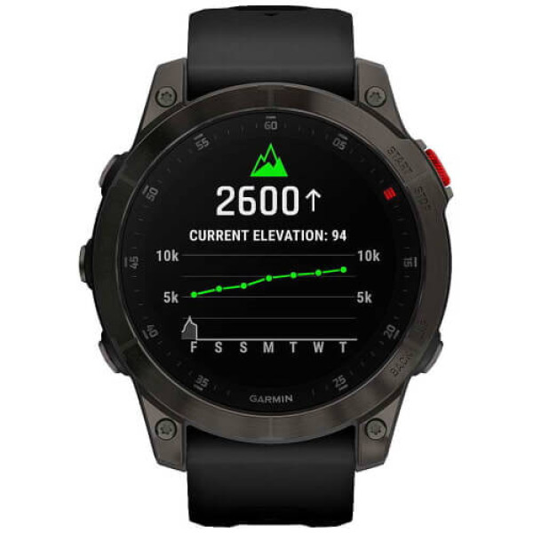 Смарт-часы Garmin Epix Gen 2 Sapphire Black Titanium (010-02582-10/11) ГАРАНТИЯ 3 мес.