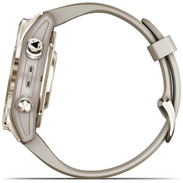 Смарт-часы Garmin Epix Pro Gen 2 Sapphire 42mm Soft Gold with Light S. Band (010-02802-10/11) ГАРАНТИЯ 3 мес.