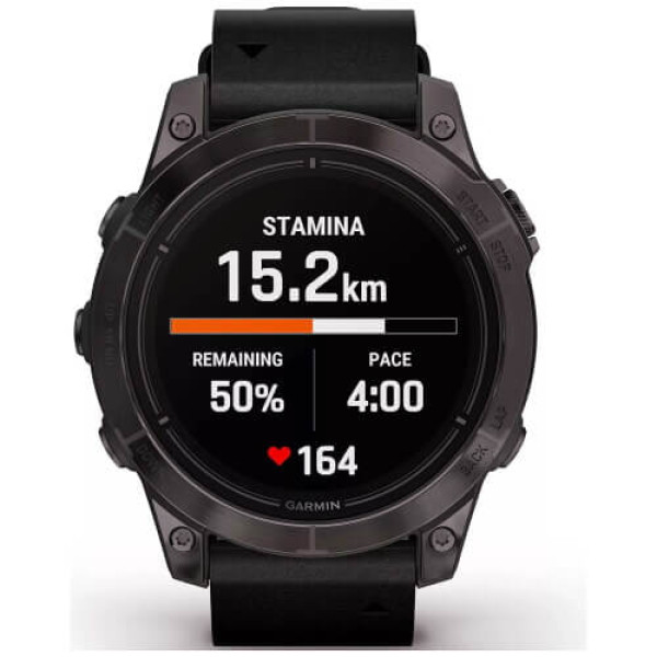 Смарт-часы Garmin Epix Pro Gen 2 Sapphire 47mm Carbon G. DLC Tit. with B. Leather Band (010-02803-30) ГАРАНТИЯ 12 мес.