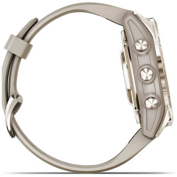 Смарт-часы Garmin Epix Pro Gen 2 Sapphire 42mm Soft Gold with Light S. Band (010-02802-10/11) ГАРАНТИЯ 3 мес.