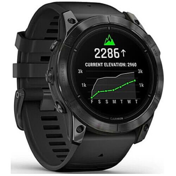 Смарт-часы Garmin Epix Pro Gen 2 51mm Slate Gray with Black Band (010-02804-20/21) ГАРАНТИЯ 3 мес.
