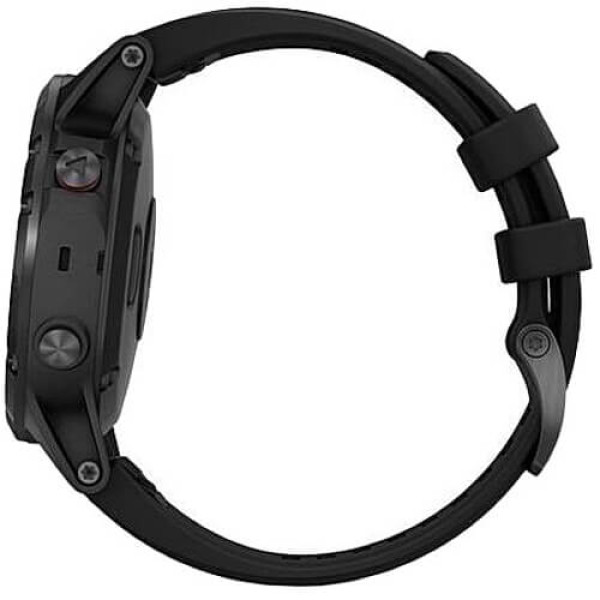 Смарт-часы Garmin Fenix 5 Plus Sapphire Black with Black Band (010-01988-00) ГАРАНТИЯ 3 мес.