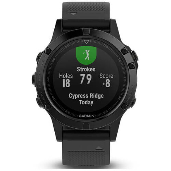 Смарт-часы Garmin Fenix 5 Sapphire Edition Multi-Sport Training GPS Watch (010-01688-10) ГАРАНТИЯ 12 мес.