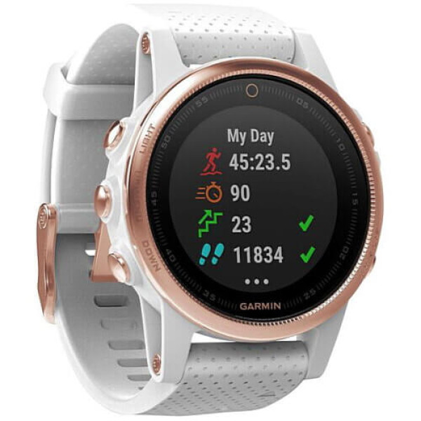 Смарт-часы Garmin Fenix 5S Rose Gold-tone Sapphire (010-01685-16) ГАРАНТИЯ 3 мес.