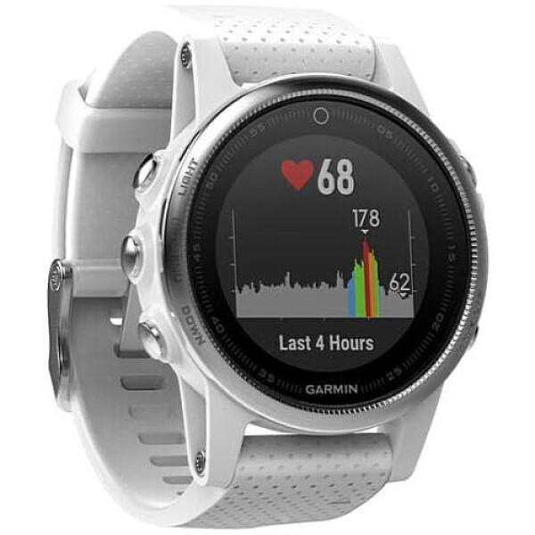 Смарт-часы Garmin Fenix 5S White with Carrara White Band (010-01685-00) ГАРАНТИЯ 12 мес.