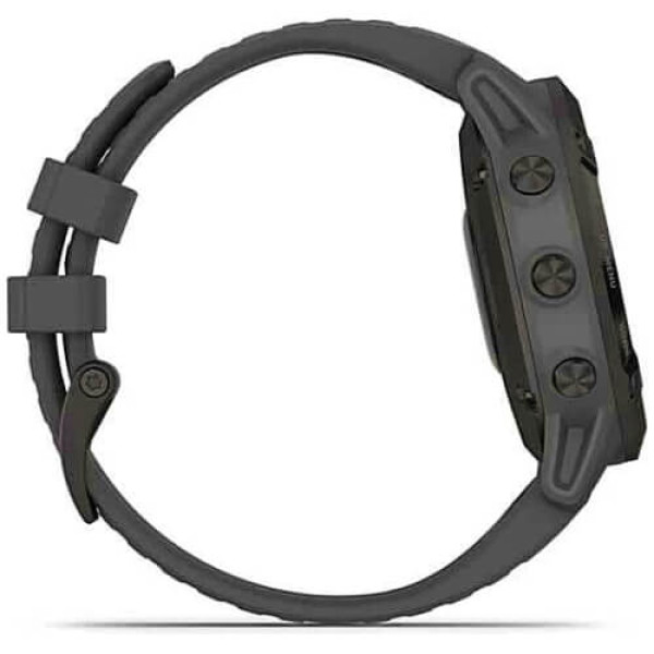 Смарт-часы Garmin Fenix 6 Pro Solar Edition Black with Slate Gray Band (010-02410-11) ГАРАНТИЯ 3 мес.