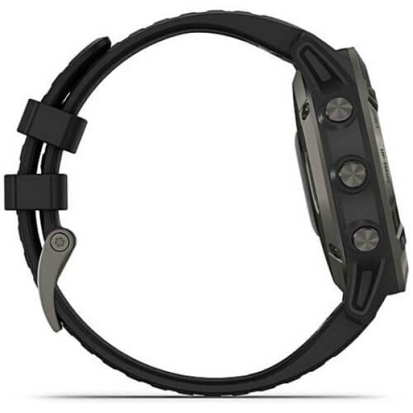 Смарт-часы Garmin Fenix 6 Carbon Gray DLC with Black Band (010-02158-11) ГАРАНТИЯ 12 мес.