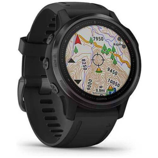 Смарт-часы Garmin Fenix 6S Pro Black with Black Band (010-02159-14/010-02159-13) ГАРАНТИЯ 3 мес.