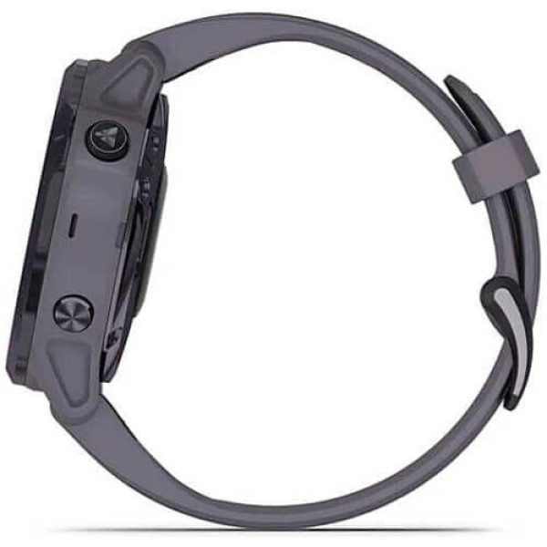 Смарт-часы Garmin Fenix 6S Pro Solar Edition Amethyst Steel with Shale Gray Band (010-02409-15) ГАРАНТИЯ 3 мес.