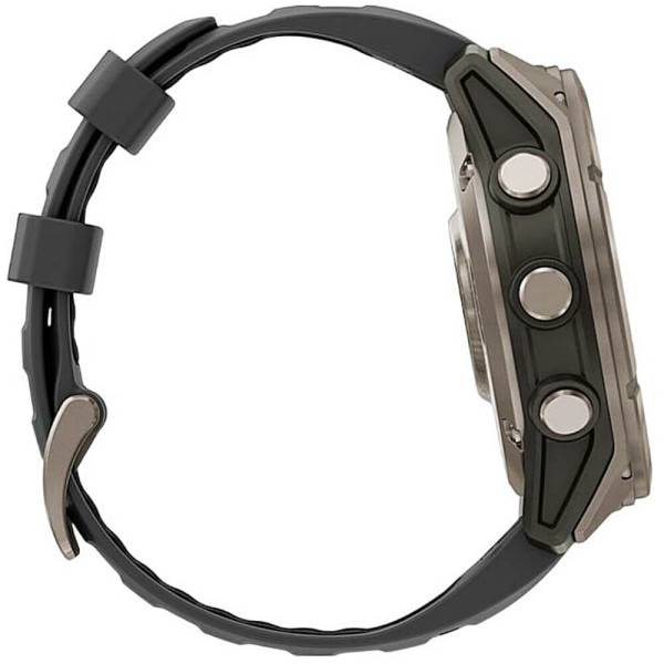 Смарт-часы Garmin Fenix 8 Pro 51 mm AMOLED Titanium with Graphite/Black Silicone Band (010-03199-10/11) ГАРАНТИЯ 3 мес.