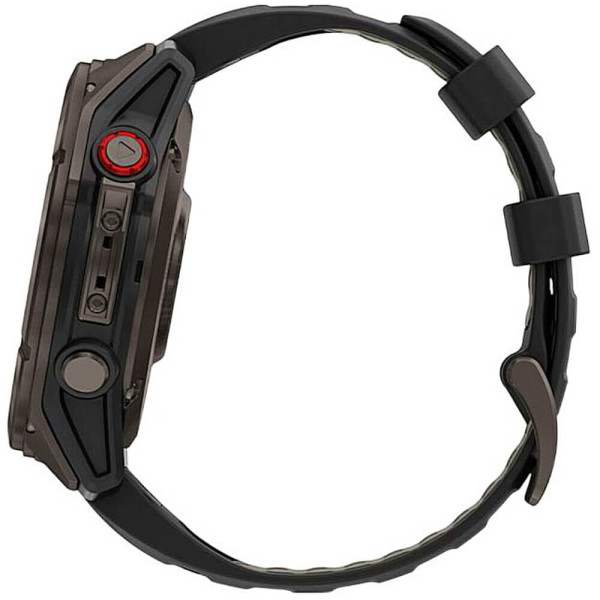 Смарт-часы Garmin Fenix 8 Pro 47 mm AMOLED Carbon Gray DLC Titanium with Black/Pebble Gray (010-03198-00/01) ГАРАНТИЯ 3 мес.
