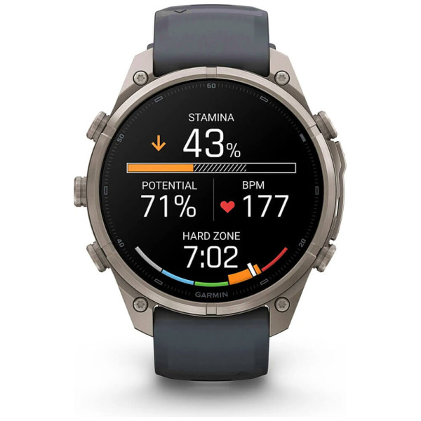 Смарт-часы Garmin Fenix 9 Pro inReach 47mm Titanium with Graphite/Black Silicone Band (010-04336-20/21) ГАРАНТИЯ 3 мес.