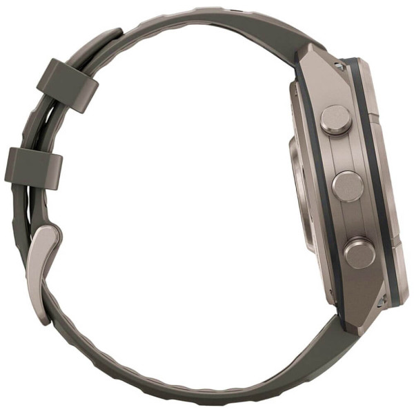 Смарт-часы Garmin Fenix 9 Pro inReach Solar 51mm Titanium with Pebble Gray/Silver Gray Silicone Band (010-04339-00/01) ГАРАНТИЯ 3 мес.