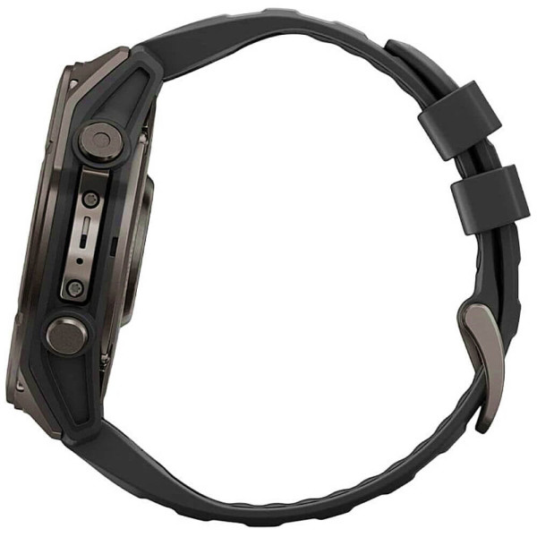 Смарт-часы Garmin Fenix 9 51mm Carbon Gray DLC Titanium with Black Silicone Band (010-04763-10/11) ГАРАНТИЯ 3 мес.