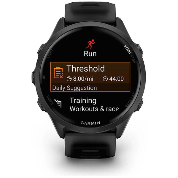 Смарт-часы Garmin Forerunner 570 42mm Slate Gray Aluminum w. Translucent Black/Black Band (010-02970-00/40) ГАРАНТИЯ 3 мес.