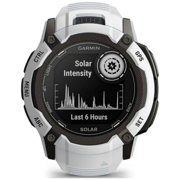 Смарт-часы Garmin Instinct 2X Solar Whitestone (010-02805-14/04/44) ГАРАНТИЯ 3 мес.