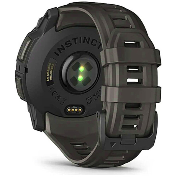 Смарт-часы Garmin Instinct 3 45mm AMOLED Black with Charcoal Band (010-02936-00) ГАРАНТИЯ 12 мес.