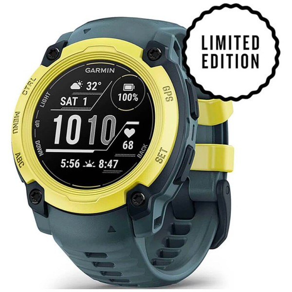 Смарт-часы Garmin Instinct E 40mm Electric Lime with Twilight Band (010-02932-01) ГАРАНТИЯ 3 мес.