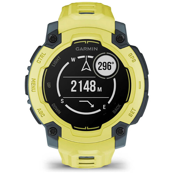 Смарт-часы Garmin Instinct E 45mm Electric Lime with Electric Lime Band (010-02933-01) ГАРАНТИЯ 3 мес.