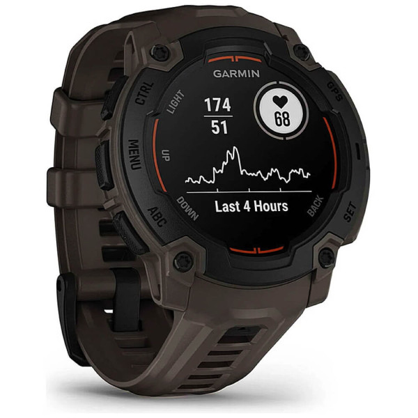 Смарт-часы Garmin Instinct E 45mm Black with Charcoal Band (010-02933-00) ГАРАНТИЯ 12 мес.