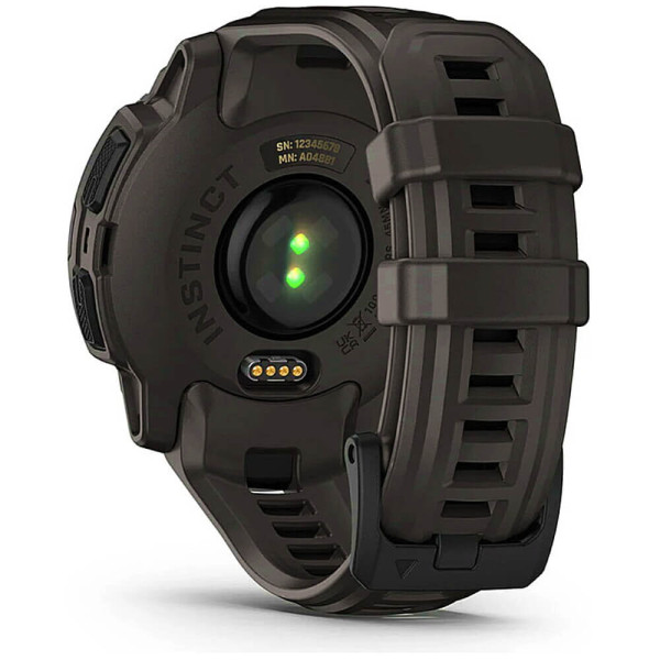 Смарт-часы Garmin Instinct E 45mm Black with Charcoal Band (010-02933-00) ГАРАНТИЯ 3 мес.