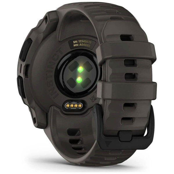 Смарт-часы Garmin Instinct E 40mm Black with Charcoal Band (010-02932-00) ГАРАНТИЯ 12 мес.