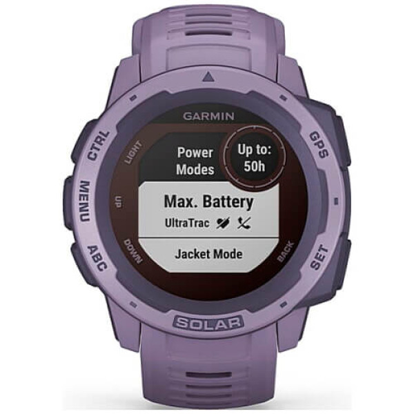 Смарт-часы Garmin Instinct Solar Orchid (010-02293-02) ГАРАНТИЯ 12 мес.