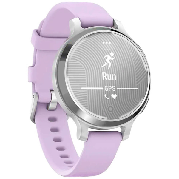 Смарт-часы Garmin Lily 2 Active Silver with Purple Jasmine Silicone Band (010-02891-01) ГАРАНТИЯ 12 мес.