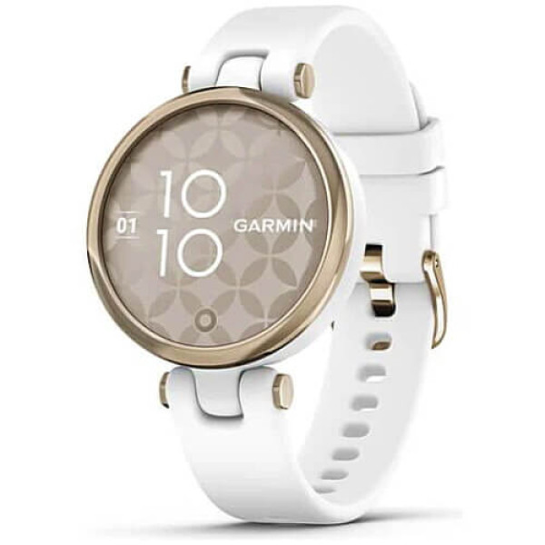 Смарт-часы Garmin Lily Cream Gold Bezel with White Case and Silicone Band (010-02384-10) ГАРАНТИЯ 3 мес.