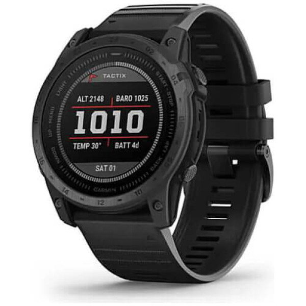 Смарт-часы Garmin Tactix 7 Standard Edition Premium Tactical GPS Watch with Silicone Band (010-02704-00/01) ГАРАНТИЯ 12 мес.