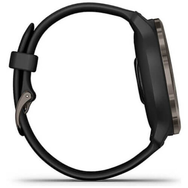Смарт-часы Garmin Venu 2 Slate Stainless Steel Bezel with Black Case and Silicone Band (010-02430-11/01) ГАРАНТИЯ 3 мес.