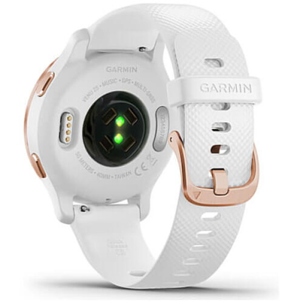 Смарт-часы Garmin Venu 2S Rose Gold Bezel with White Case and Silicone Band (010-02429-13) ГАРАНТИЯ 12 мес.