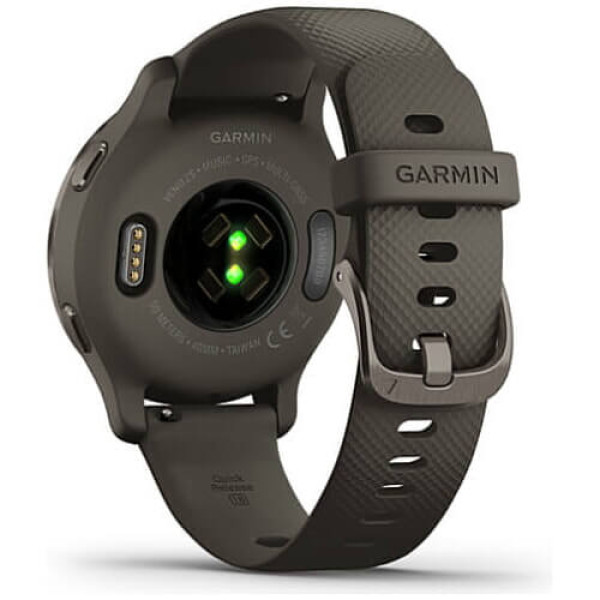 Смарт-часы Garmin Venu 2S Slate Bezel with Graphite Case and Silicone Band (010-02429-10) ГАРАНТИЯ 3 мес.
