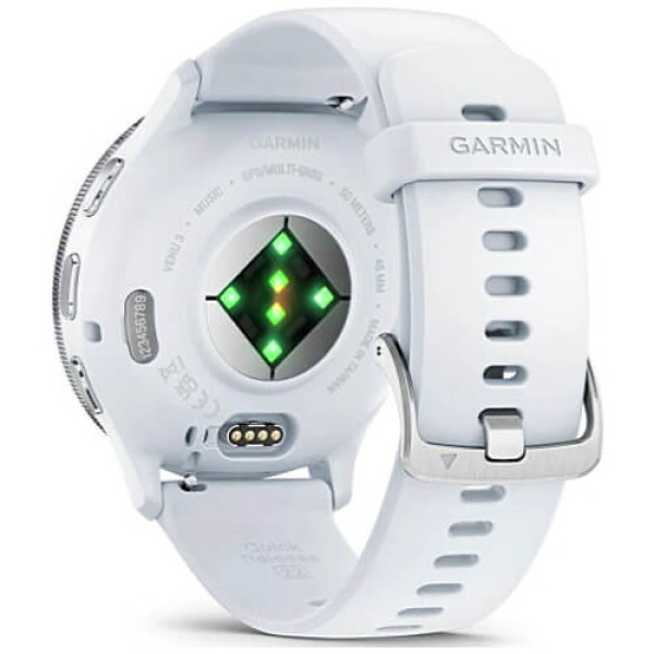 Смарт-часы Garmin Venu 3 Silver Stainless Steel Bezel with Whitestone Case and Silicone Band (010-02784-00) ГАРАНТИЯ 3 мес.
