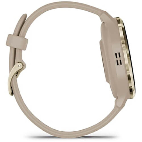 Смарт-часы Garmin Venu 3S Soft Gold S. Steel Bezel with French Gray Case and S. Band (010-02785-02) ГАРАНТИЯ 3 мес.
