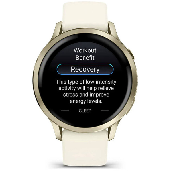Смарт-часы Garmin Venu 4 41mm Lunar Gold with Bone Silicone Band (010-03013-00/40) ГАРАНТИЯ 12 мес.
