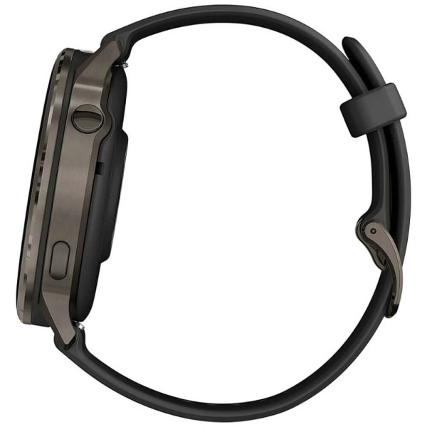 Смарт-часы Garmin Venu 4 45mm Slate with Black Silicone Band (010-03014-00/40) ГАРАНТИЯ 3 мес.